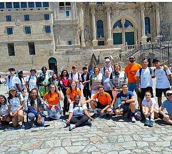 The group that trekked across Spain.