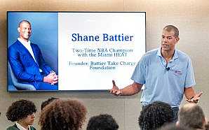 former Miami HEAT player Shane Battier